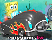 章魚哥開計程車遊戲 - 海綿寶寶3D卡丁車