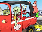 章魚哥開計程車遊戲