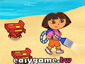 只有一關的遊戲 - 幫Dora資源回收