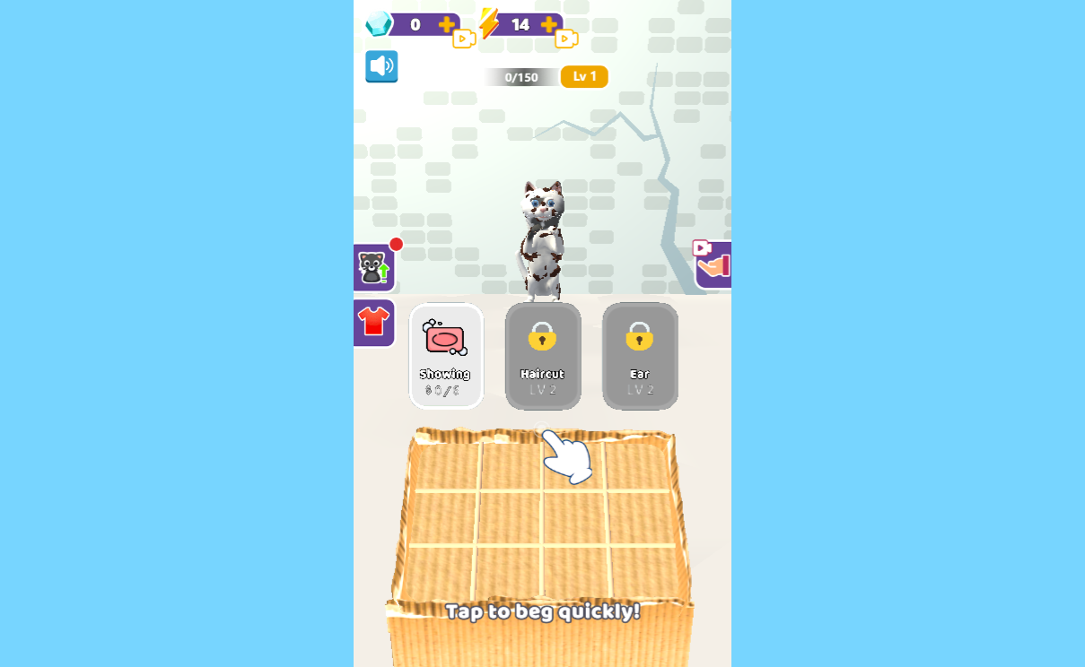 喵喵乞讨模拟器
