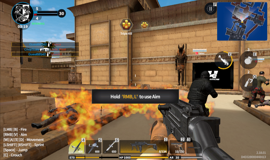 Hazmob FPS:火力全開