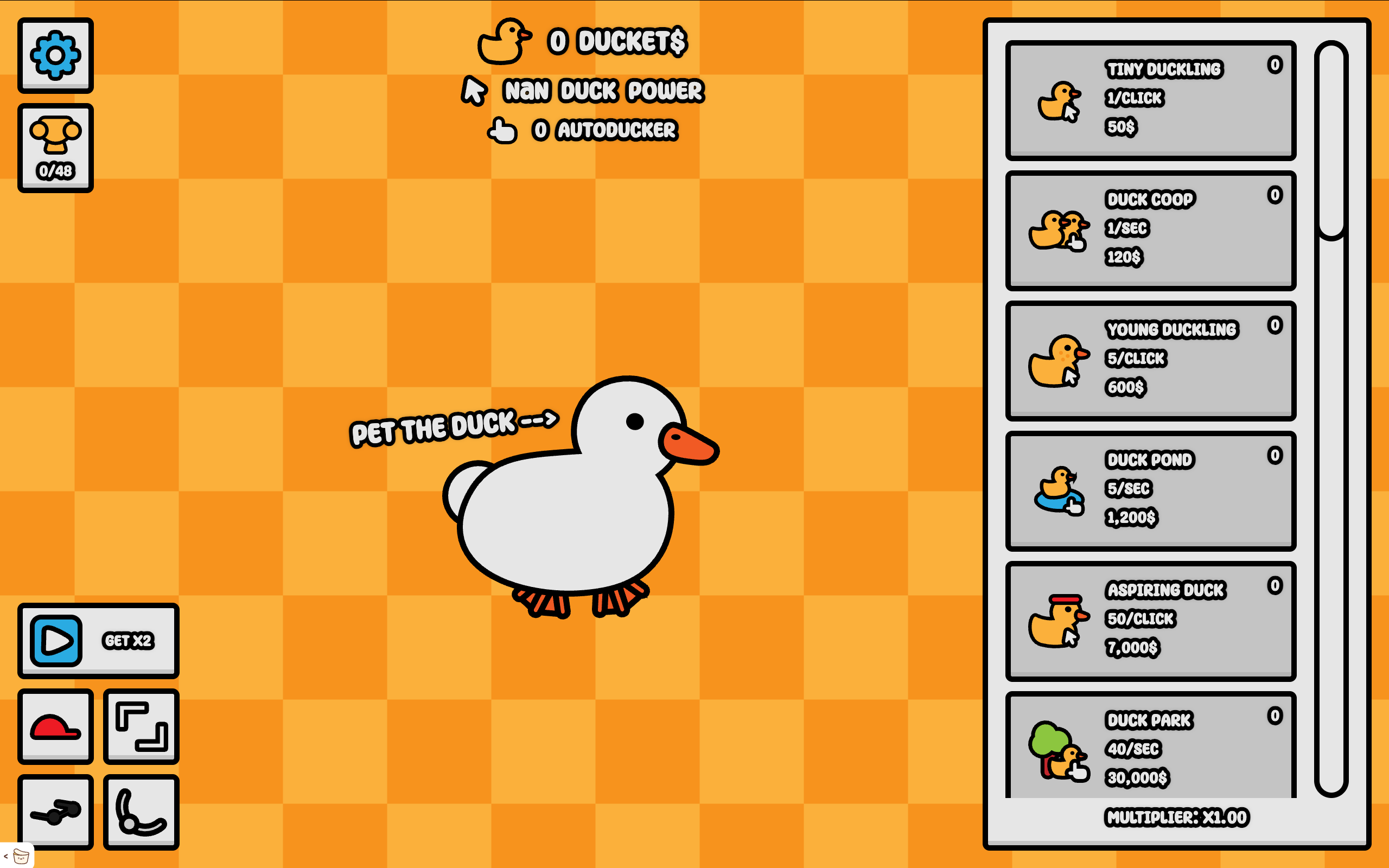 Duck Duck Clicker