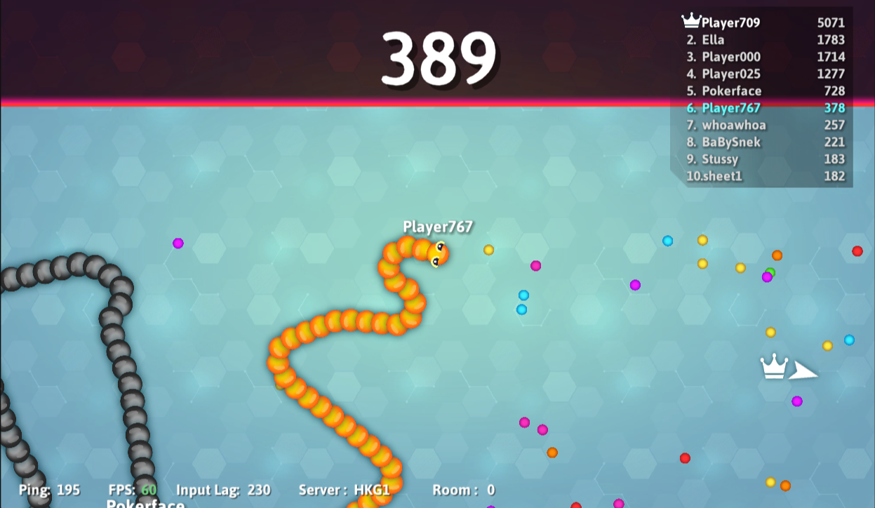Snake.io - 贪吃蛇大作战