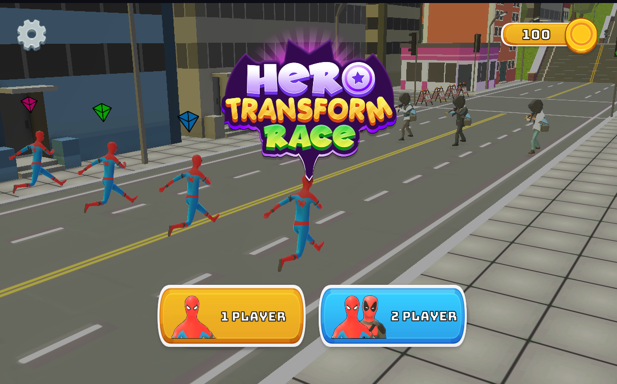 超級英雄跑酷雙人版