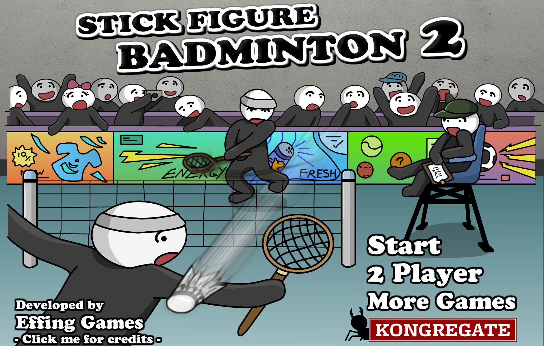 火柴人羽球2雙人版