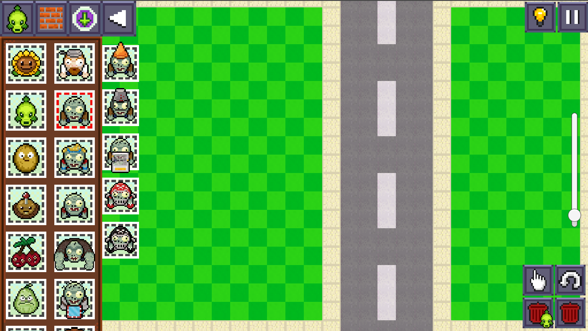 植物大戰殭屍：沙盒模擬器