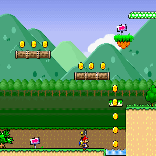 超級瑪利歐64上樓梯