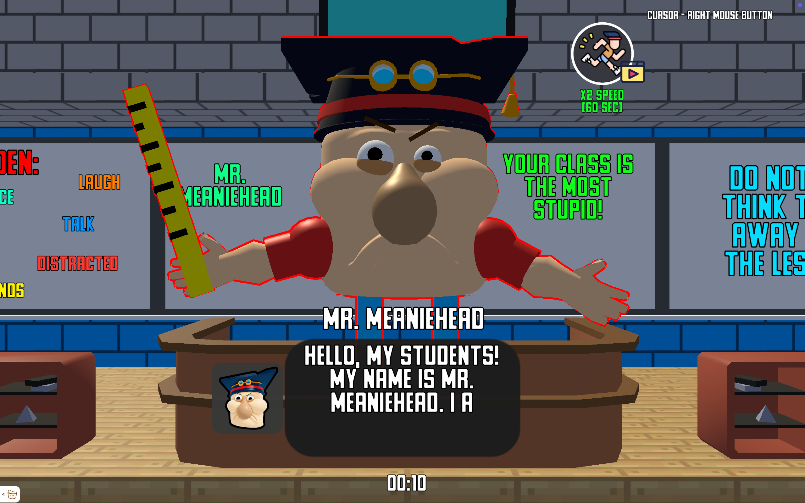 Escape from School: Mr. MeanieHead!