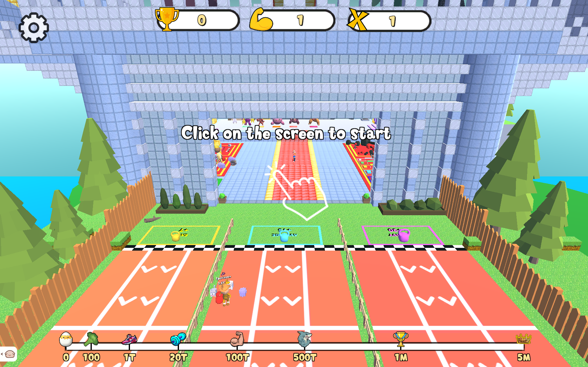 Obby健身模擬器:逃脫