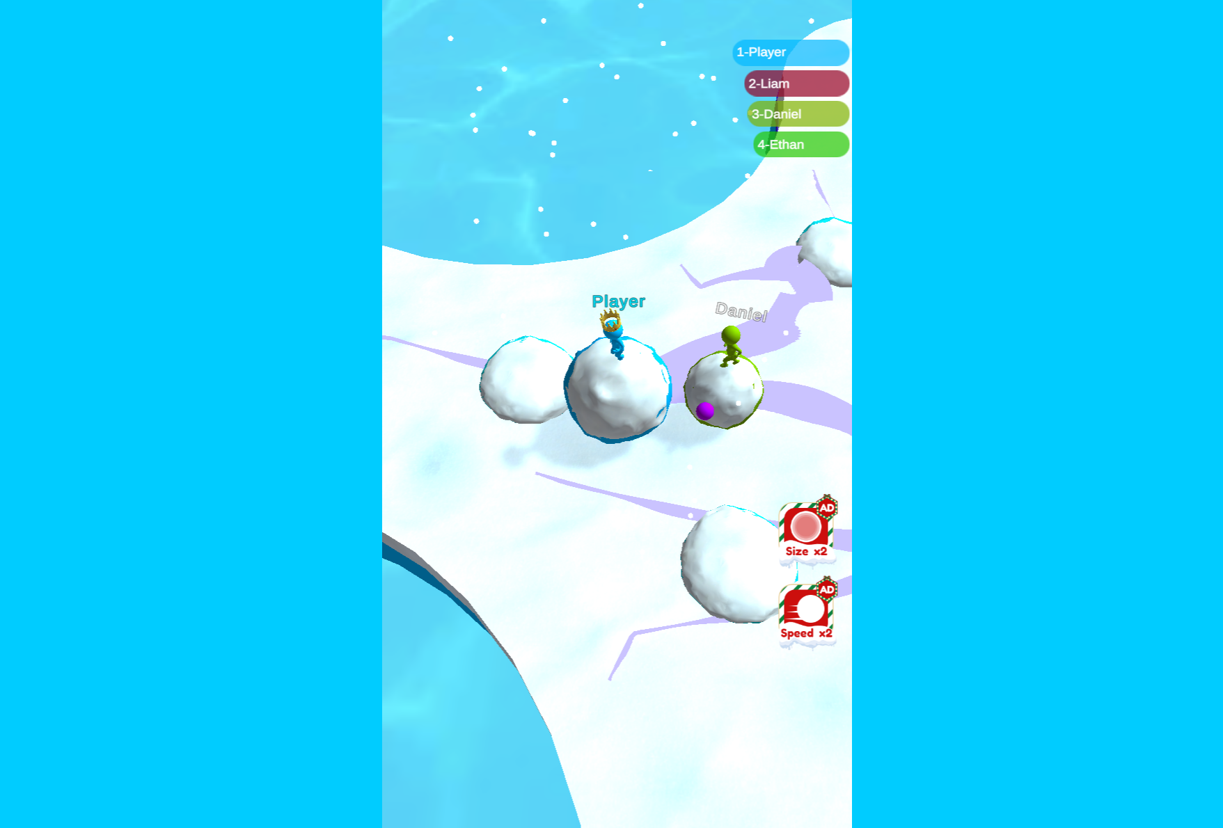 聖誕雪球競技場