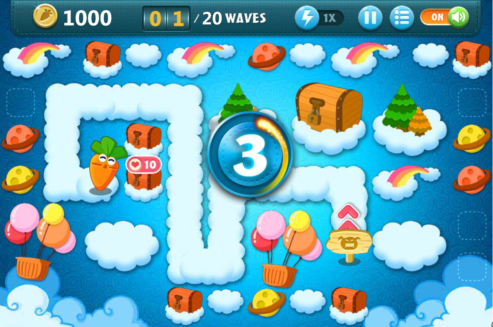 保卫萝卜挑战无敌版