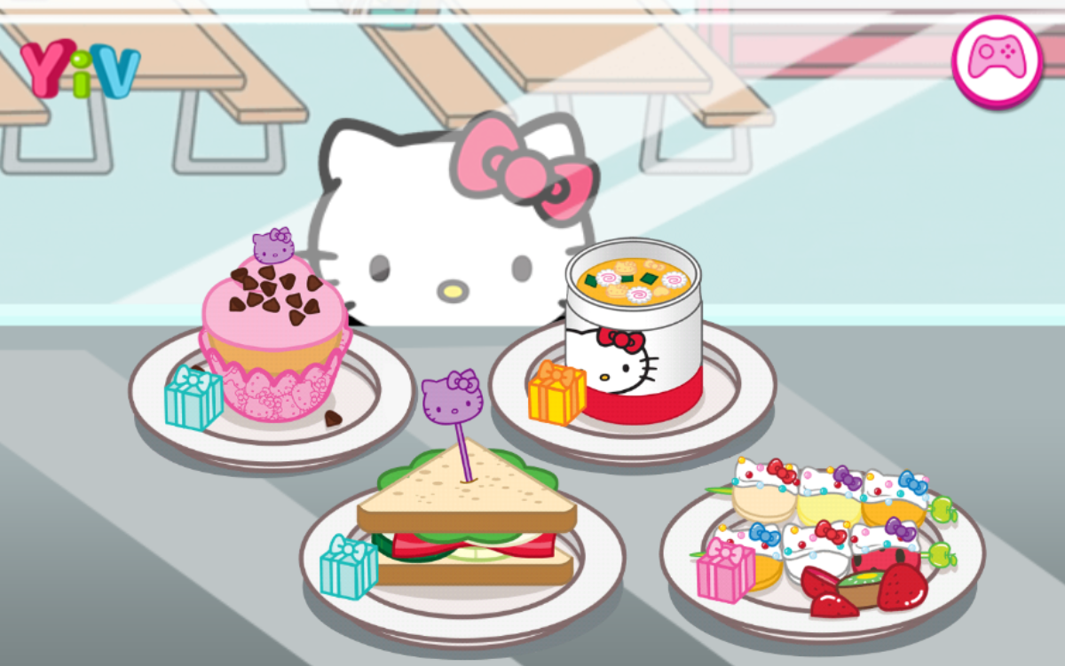 Hello Kitty 便當烹飪