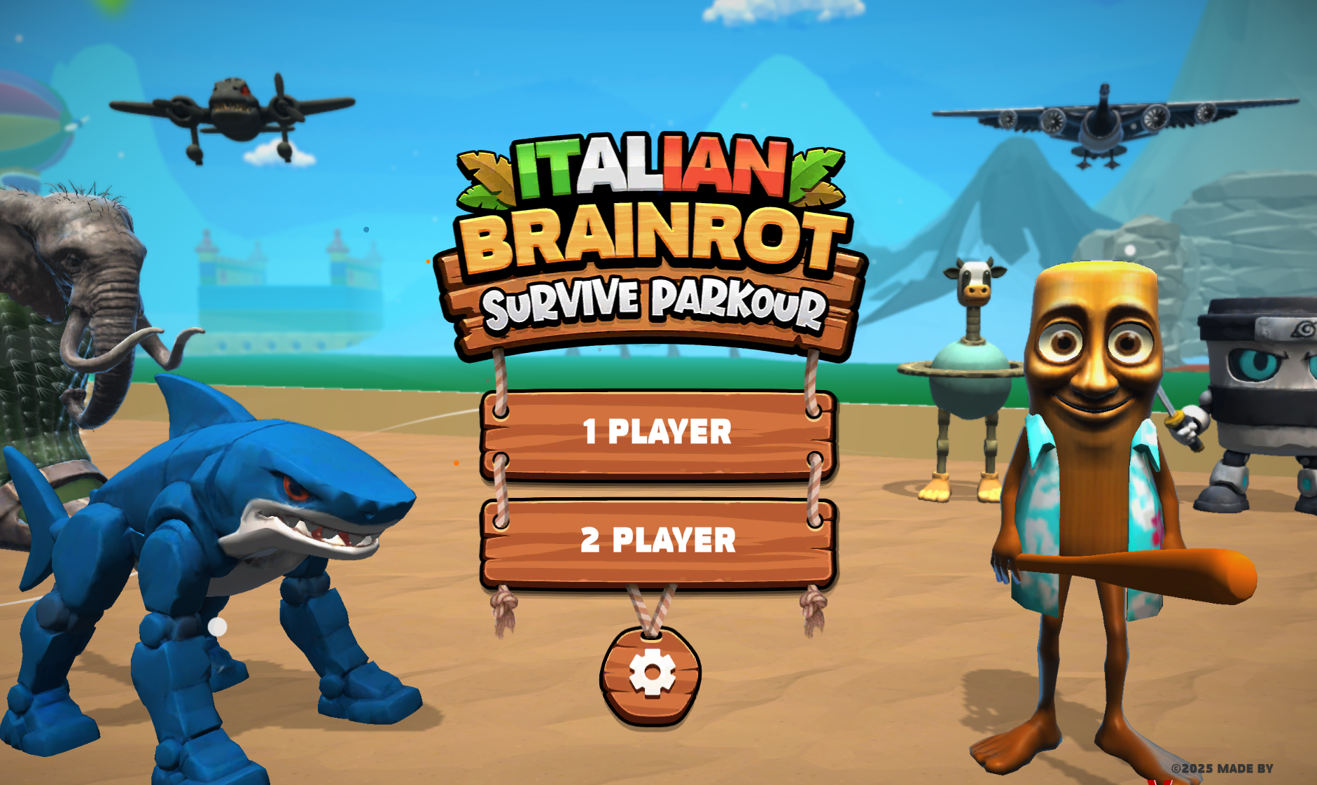 義大利腦腐跑酷:雙人版