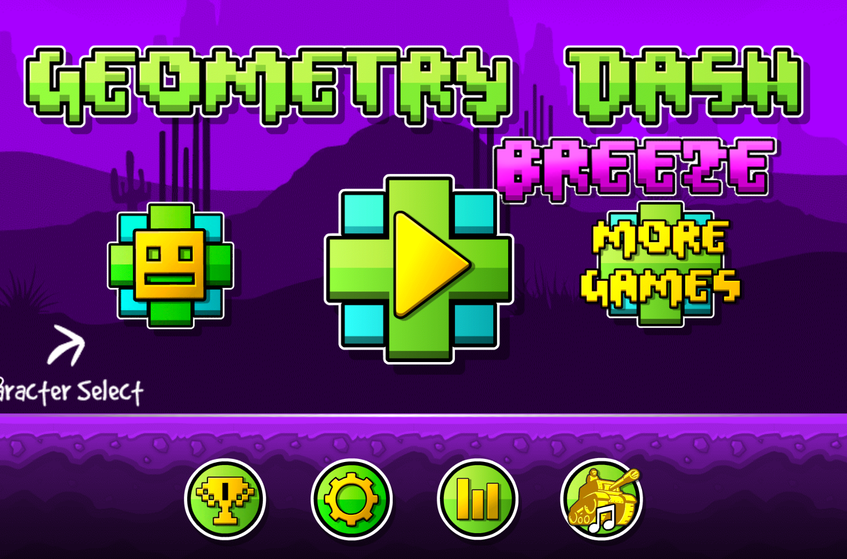 几何冲刺：微风