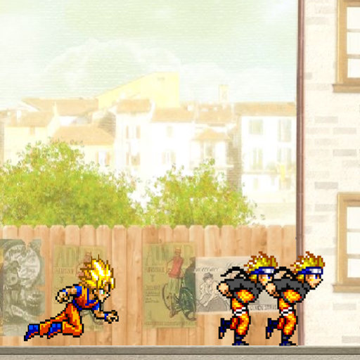 無敵鳴人VS超級賽亞人悟空2