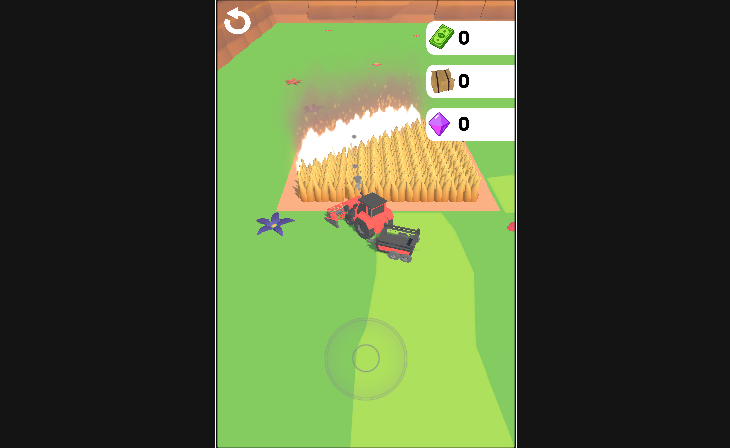 拖拉机火灾危机