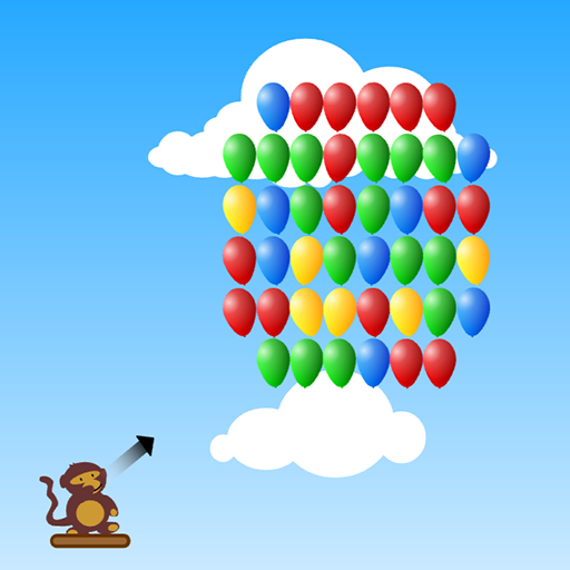 猴子射氣球1