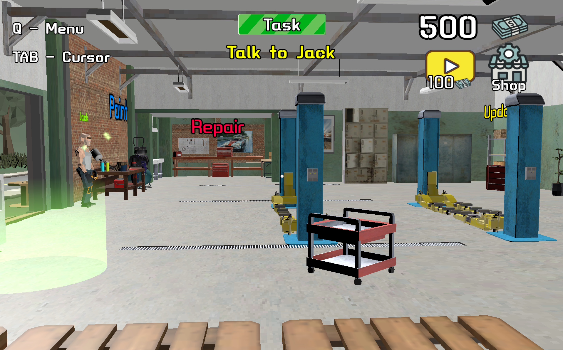 汽修工廠模擬器