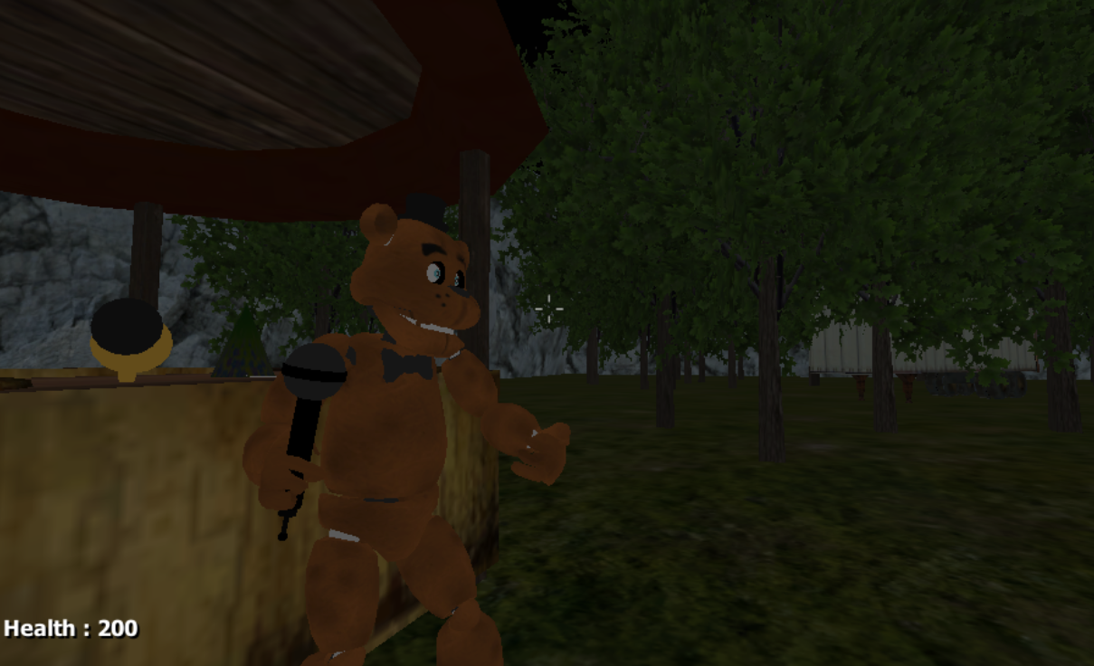 瘦長人 vs 玩具熊