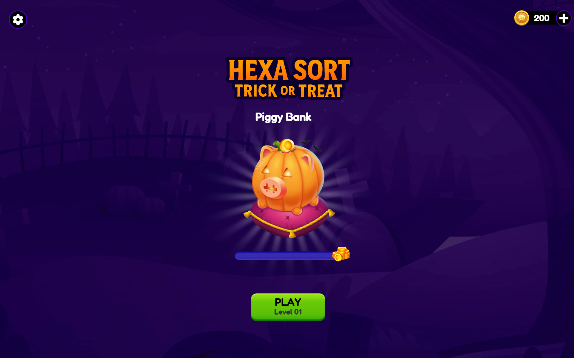 萬聖節六角排序