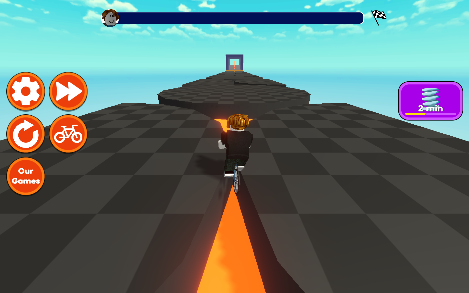 ROBLOX 地獄腳踏車跑酷