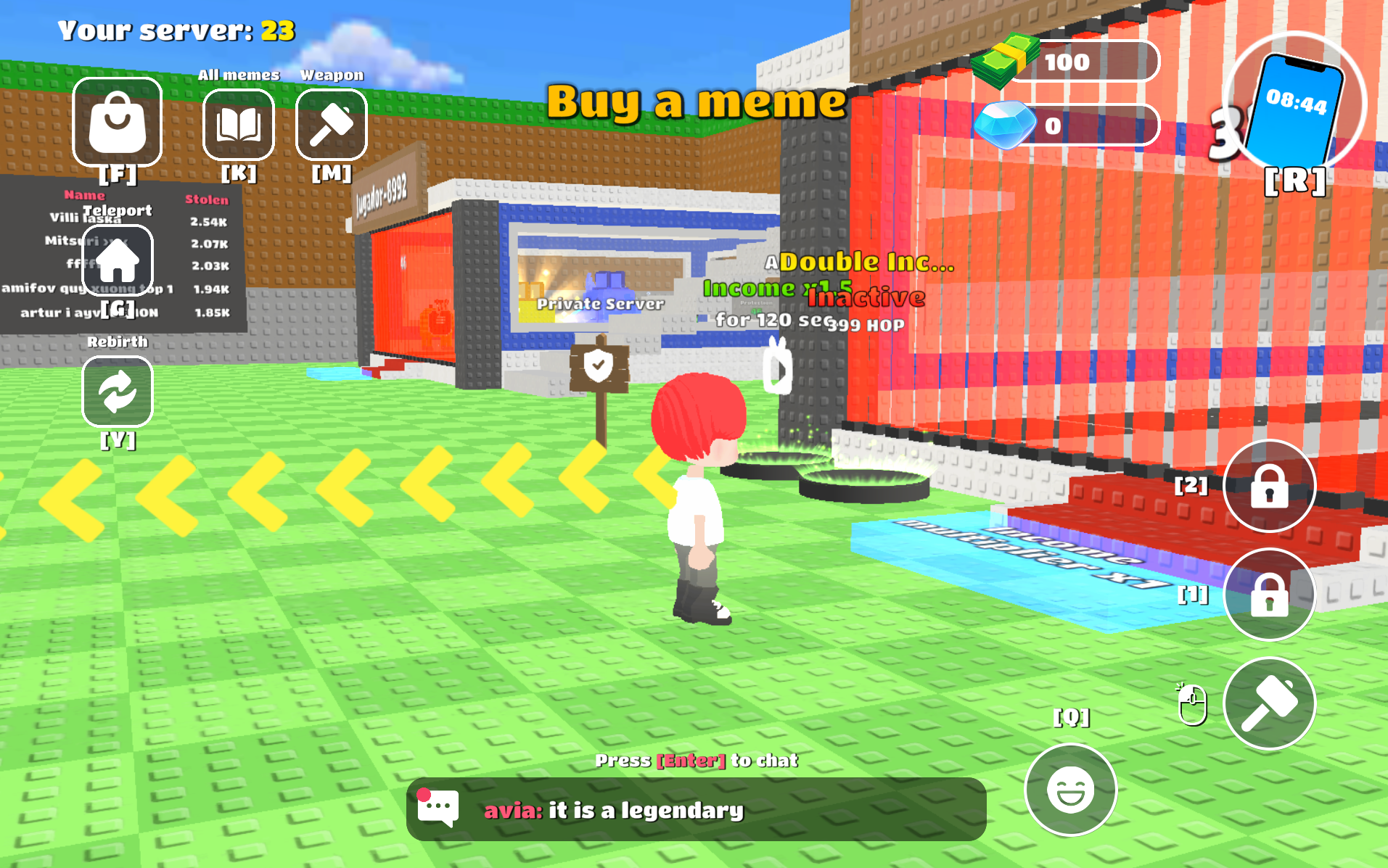 Roblox偷腦腐迷因