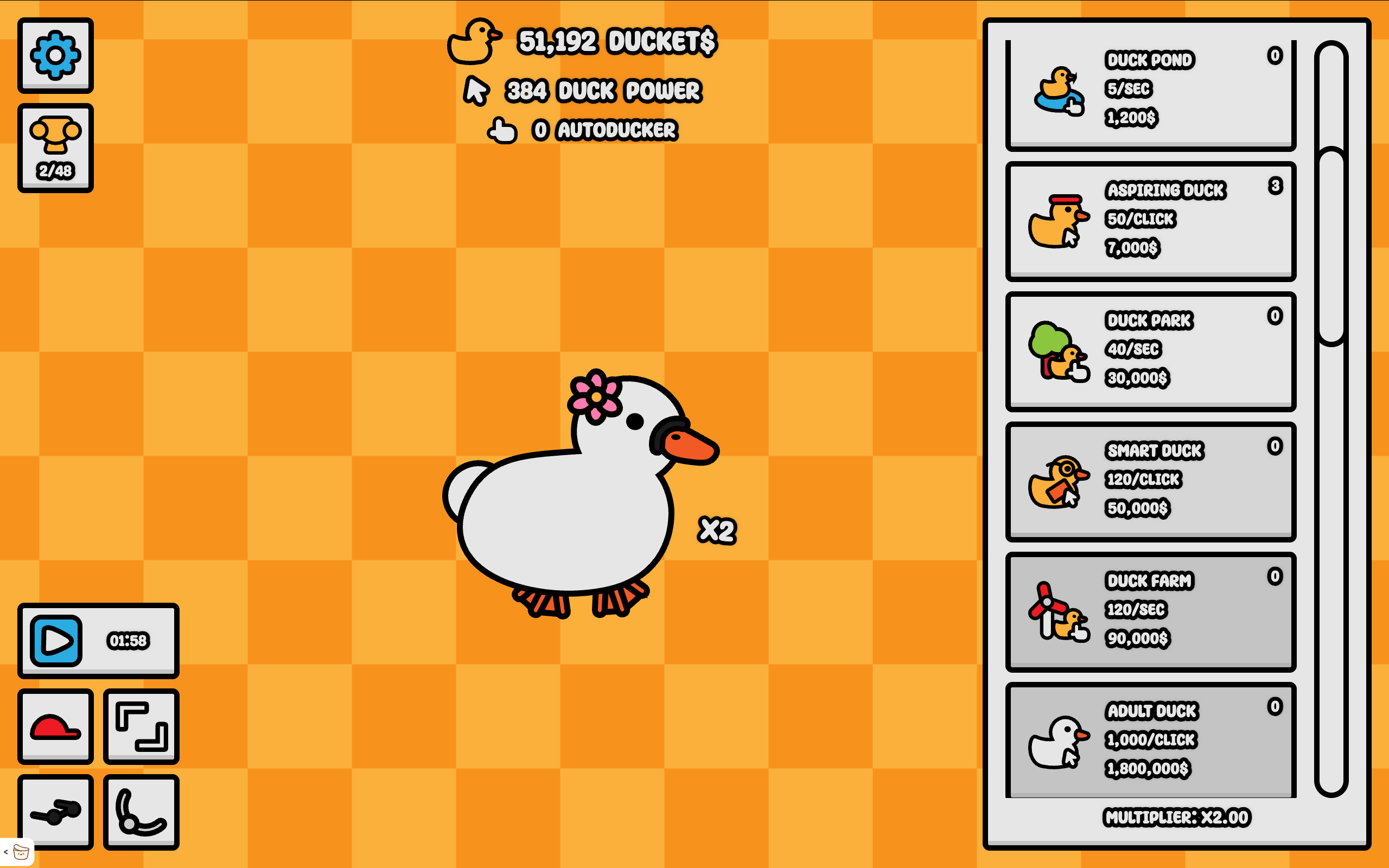 Duck Duck Clicker