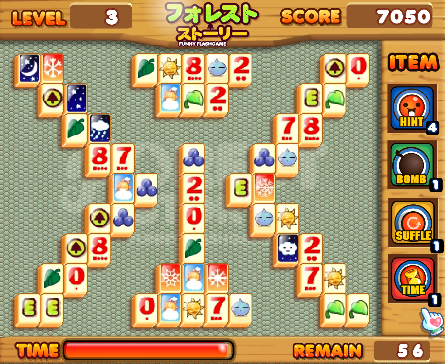 森林物語連連看