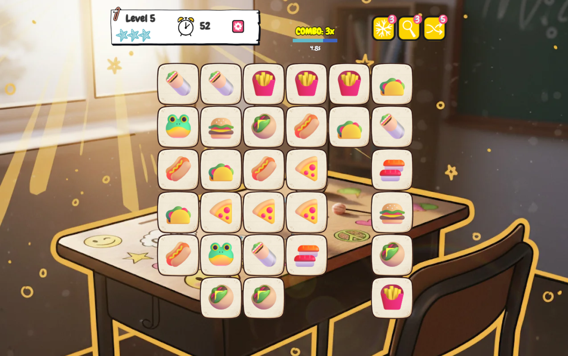 Emoji表情符號連連看