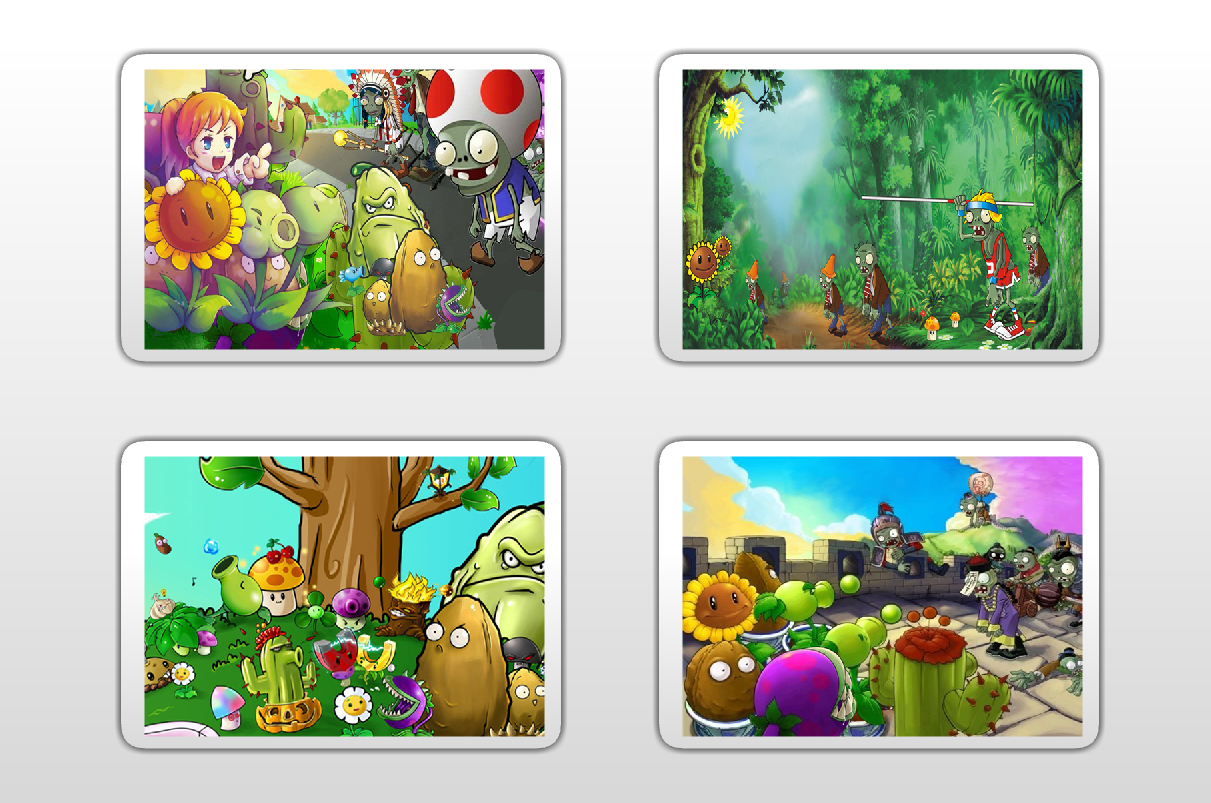 植物大戰殭屍拼圖