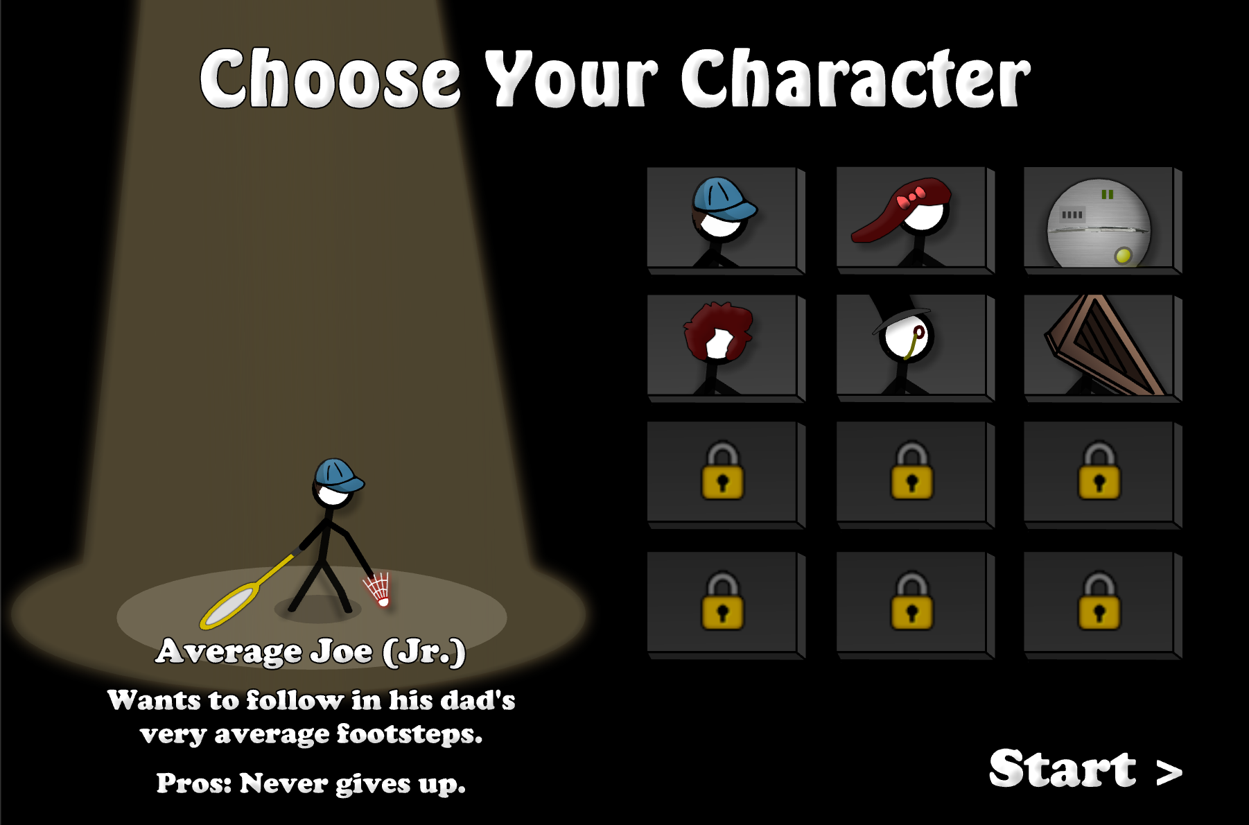 火柴人羽球3雙人版