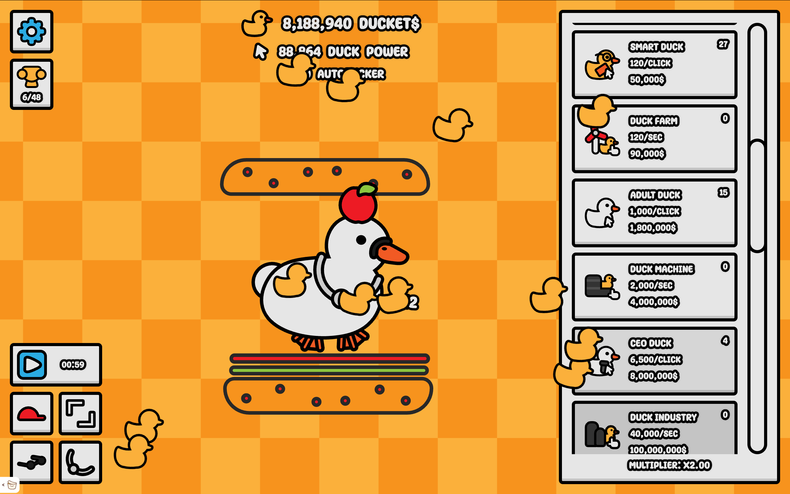 Duck Duck Clicker