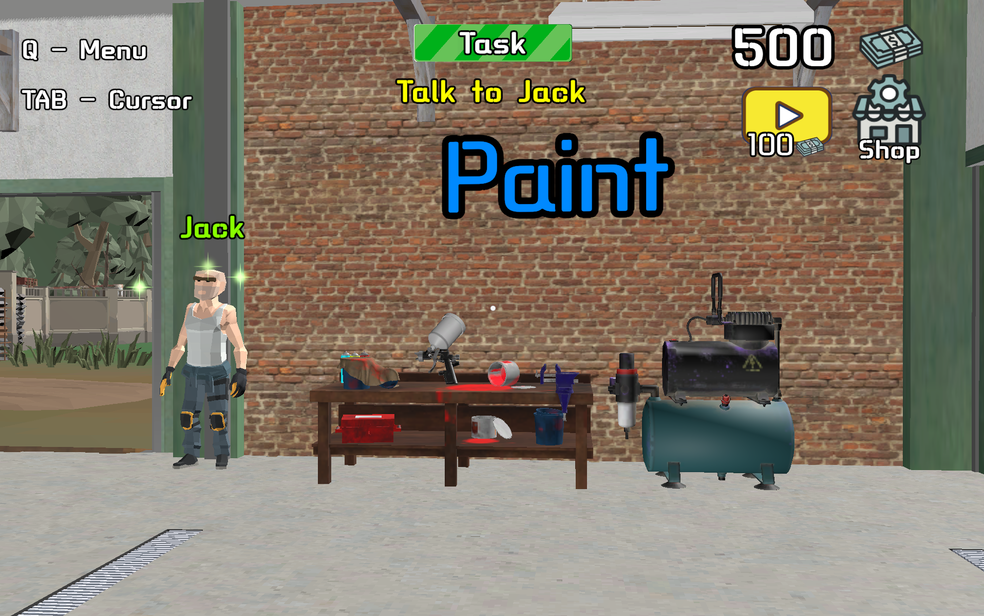 汽修工廠模擬器