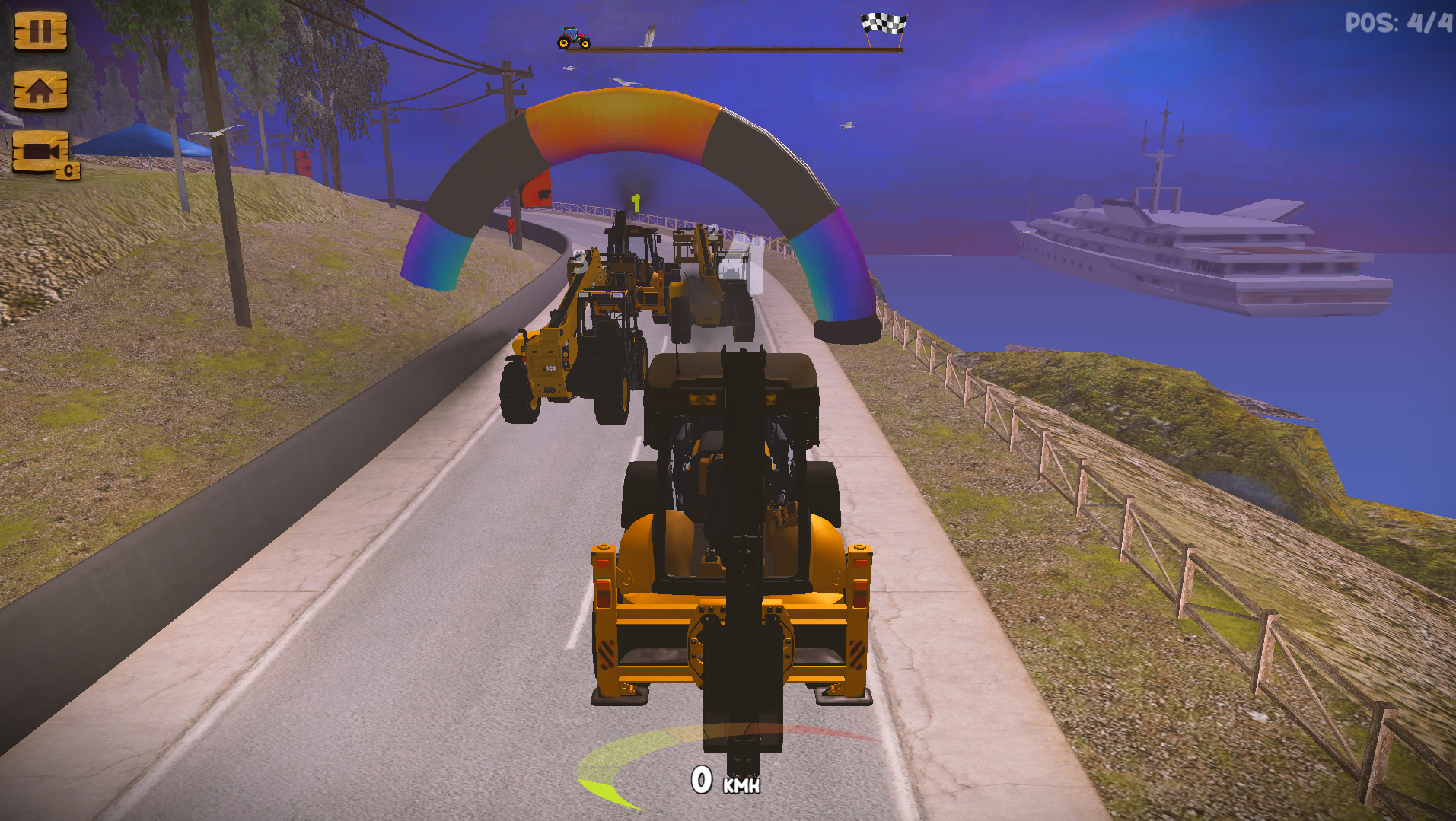 拖拉机双人狂飙