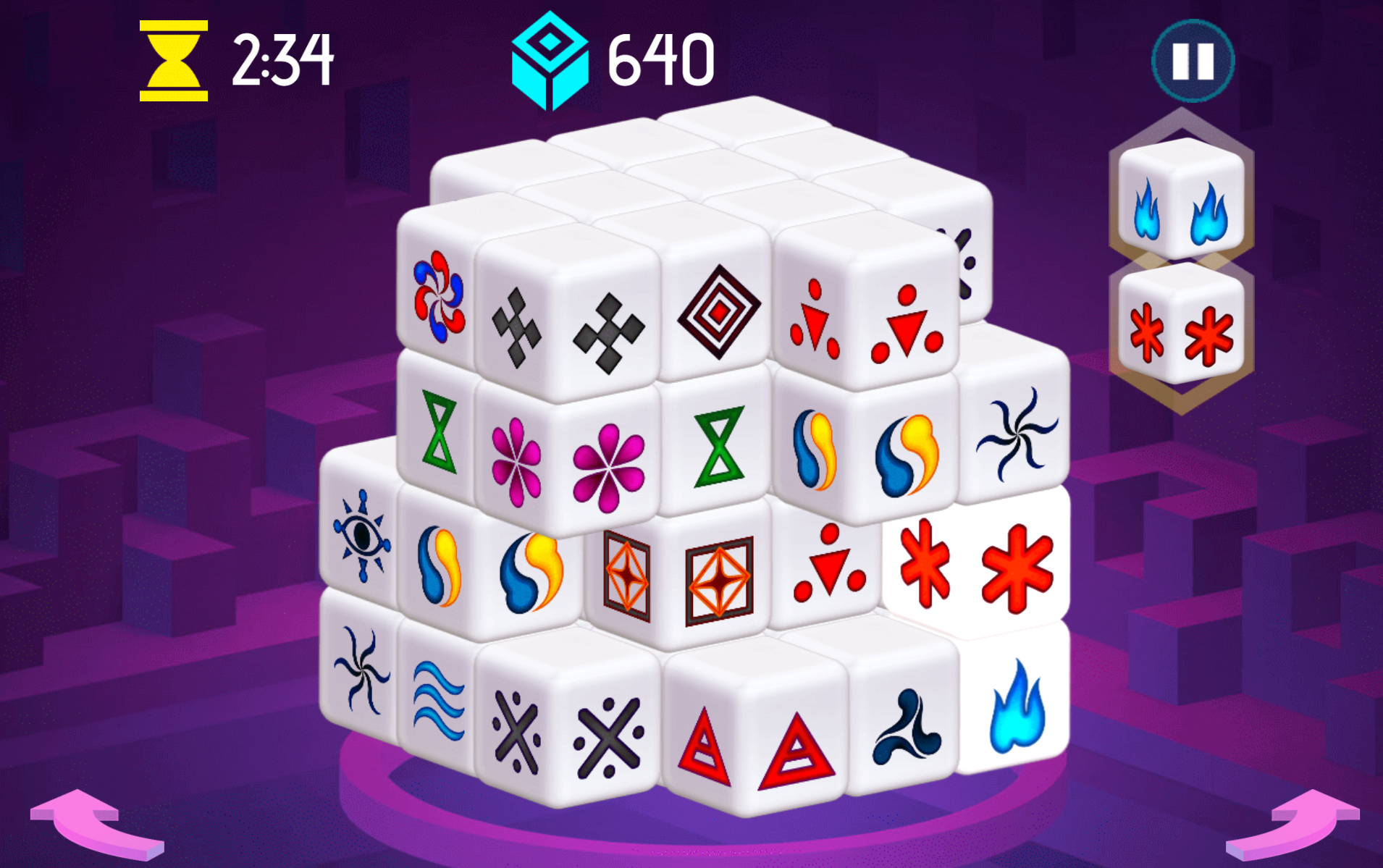 暗影3D立體旋轉方塊