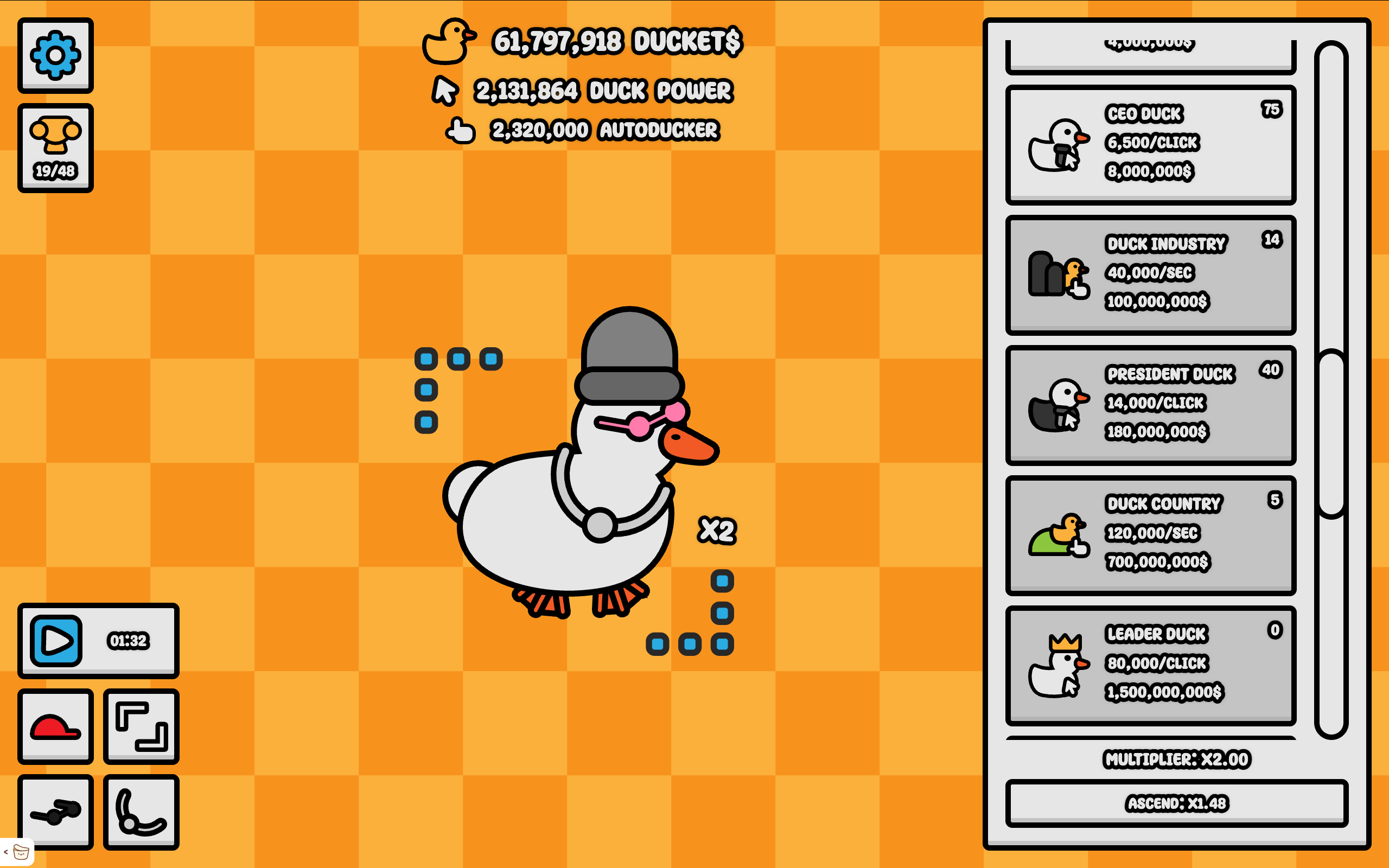 Duck Duck Clicker