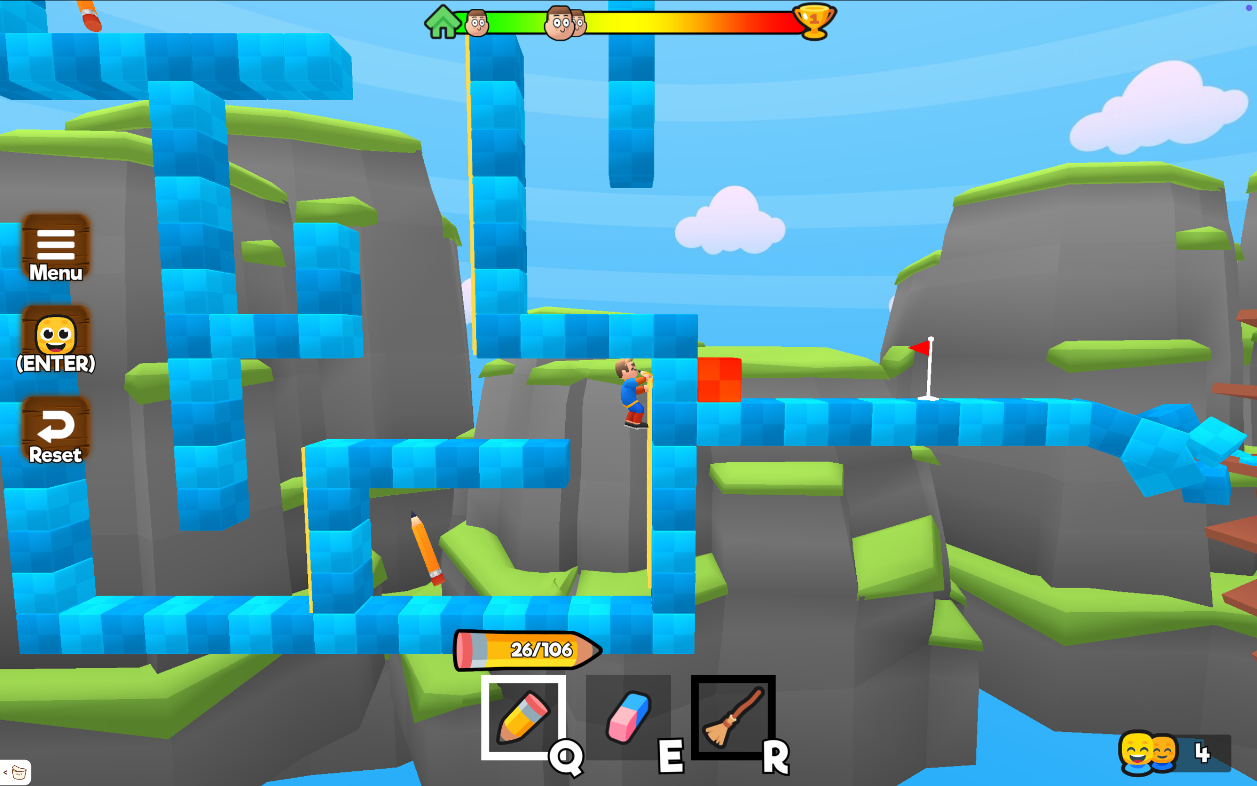 Draw My Path Obby