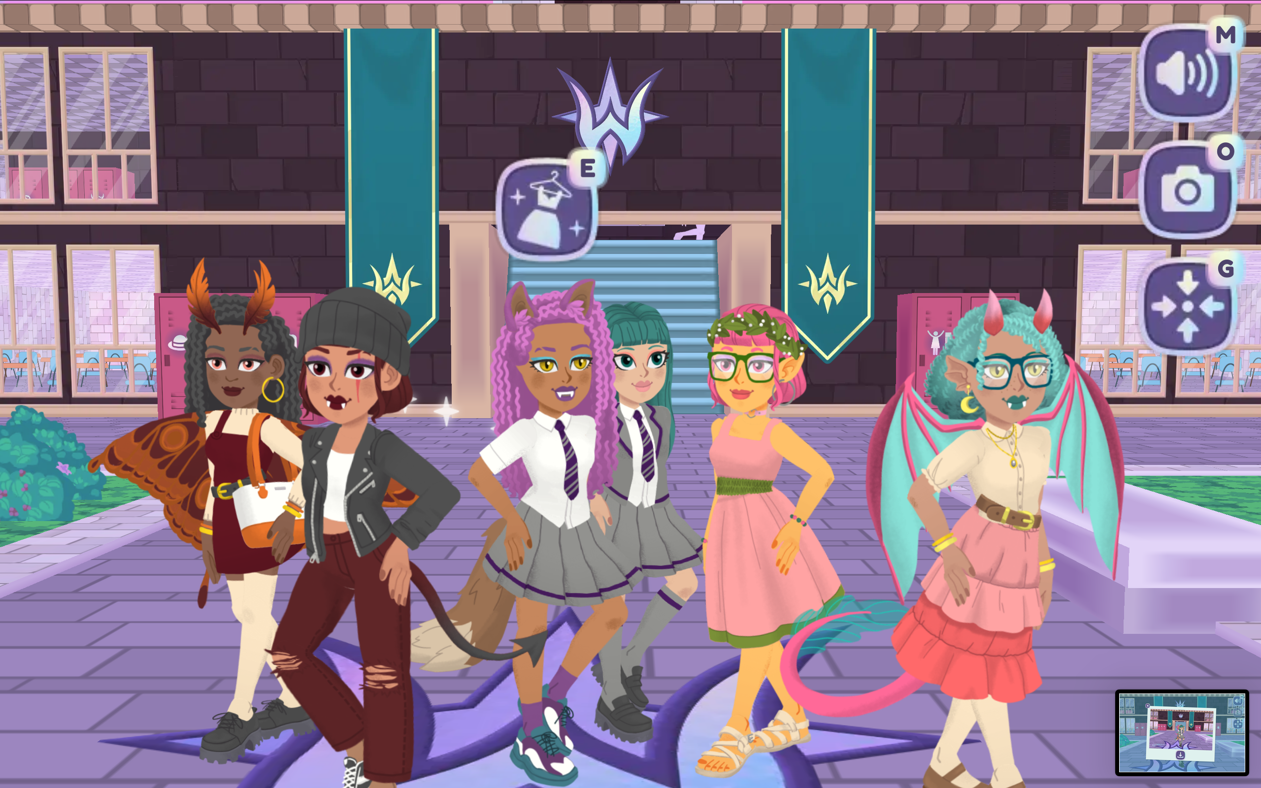 Wonder High Dress Up