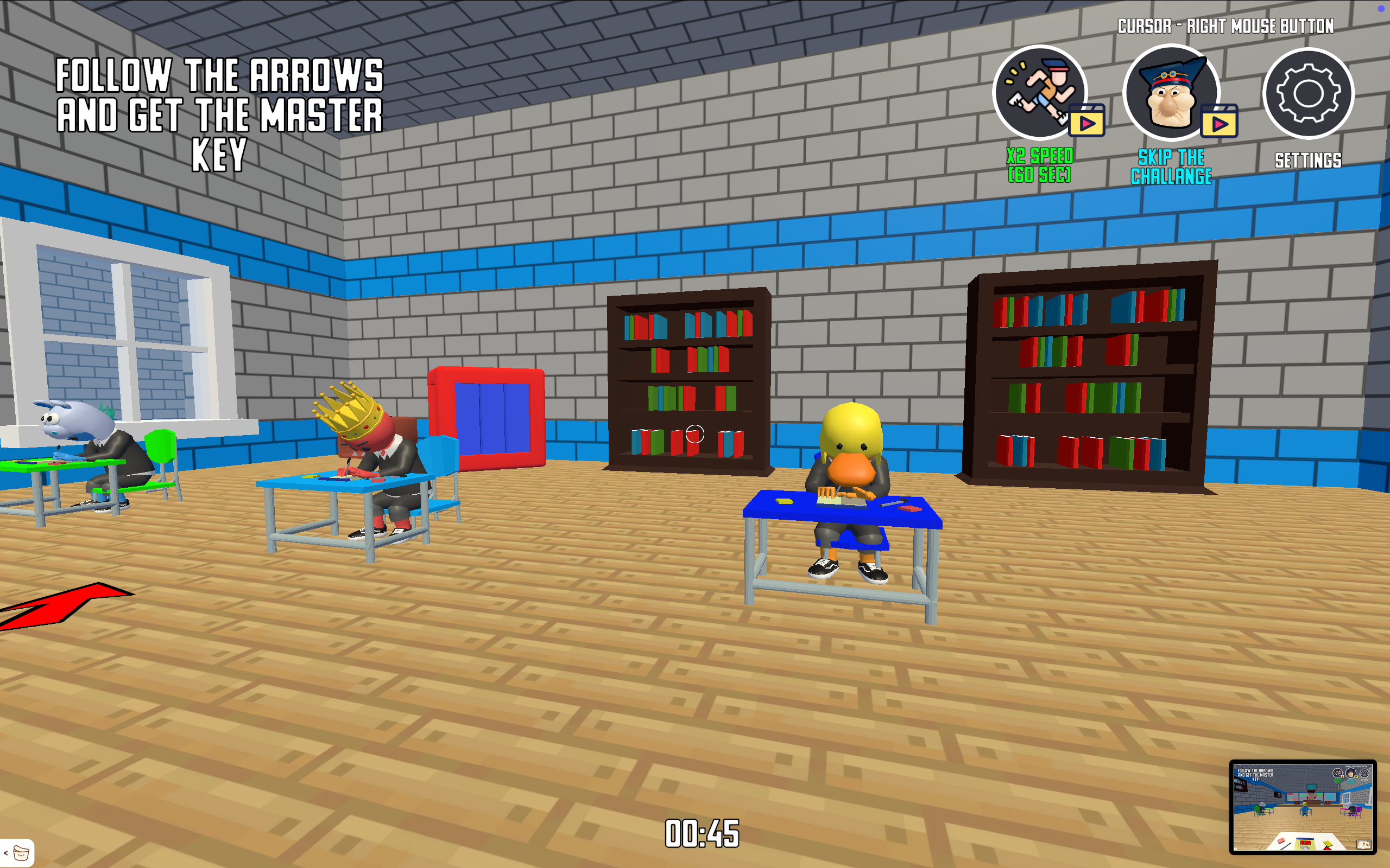 Escape from School: Mr. MeanieHead!