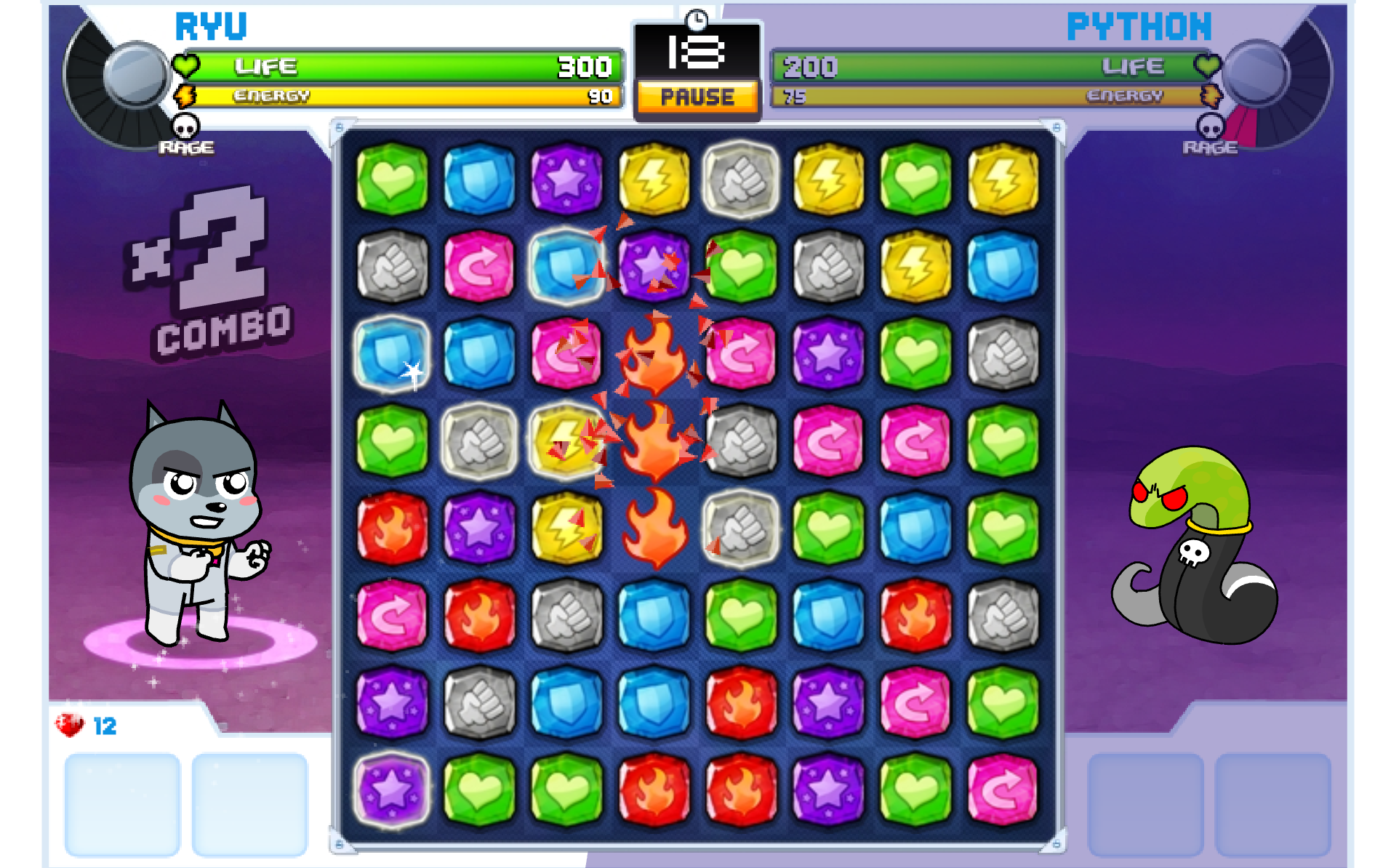 貓狗大戰外星人消消樂